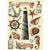 Sea Land - Stamperia - A5 Colored Wooden Shapes (3578)