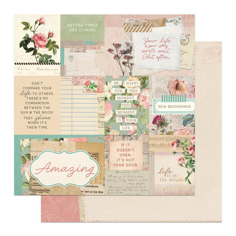 Beautiful Junque - PhotoPlay - Double-Sided Cardstock 12"X12" - Amazing