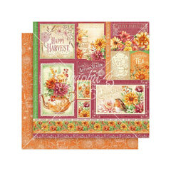 Season To Celebrate - Graphic 45 - Double-Sided Cardstock 12"X12" - Autumn Cut-Apart