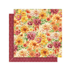 Season To Celebrate - Graphic 45 - Double-Sided Cardstock 12"X12" - Autumn Floral