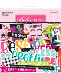 Teen Vibe - Caitlyn - Bella Blvd - Ephemera - Words (6815)