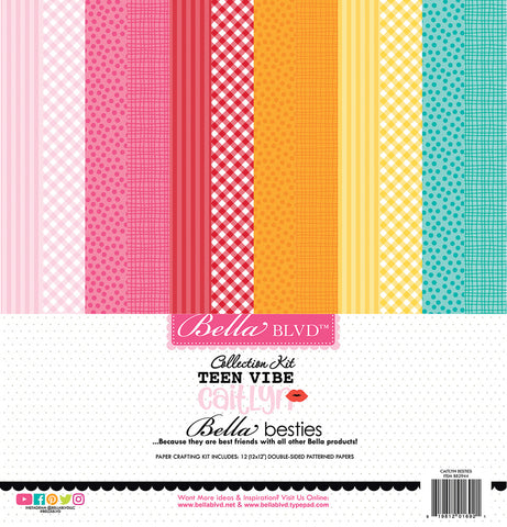 Teen Vibe - Caitlyn - Bella Blvd - Collection Kit 12"X12" - Bella Besties (6921)