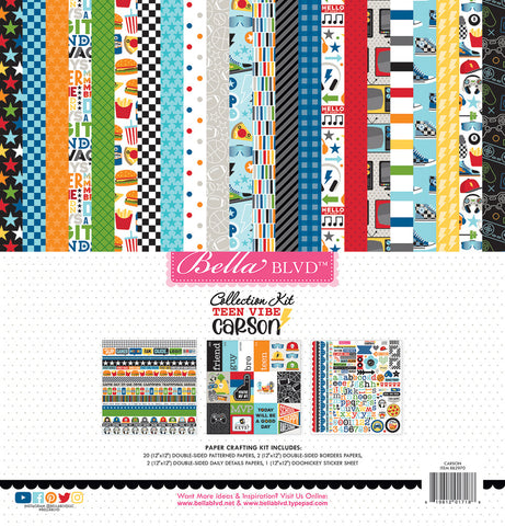 Teen Vibe - Carson - Bella Blvd - Collection Kit 12"X12" (7188)