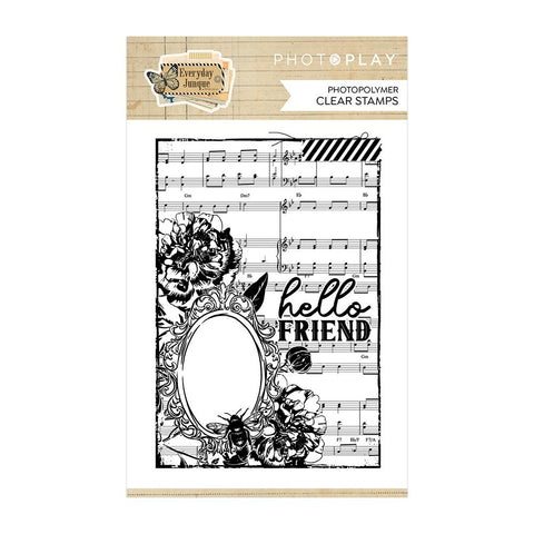 Everyday Junque - PhotoPlay - Photopolymer Clear Stamps - Background (6136)