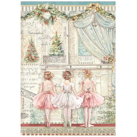 The Nutcracker - Stamperia - A4 Rice Paper - Ballet (6456)