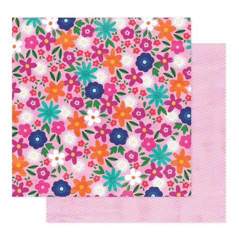 Reasons To Smile - Shimelle  - Double-Sided Cardstock 12"X12" - Bloom Wild