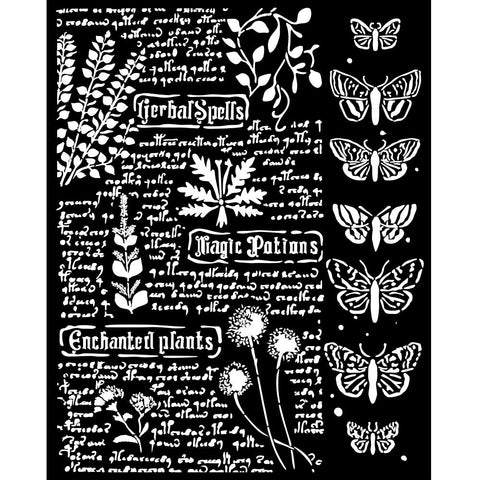 Fortune - Stamperia - Thick Stencil - Botanic (4544)