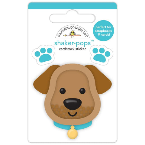 Doggone Cute - Doodlebug - Shaker-Pops 3D Stickers - Buddy