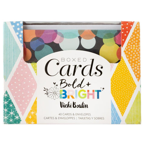 Bold & Bright - Vicki Boutin - A2 Cards W/Envelopes (4.375"X5.75") 40/Box