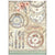 Brocante Antiques - Stamperia - A4 Rice Paper - Ceramic Plates (3394)