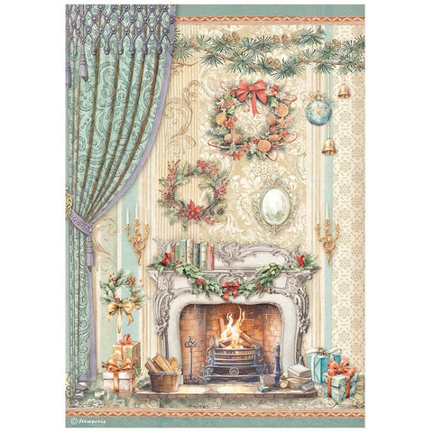 The Nutcracker - Stamperia - A4 Rice Paper - Chimney (6418)