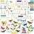 Birdsong - 49 & Market - Chipboard Set - Mixed (9536)