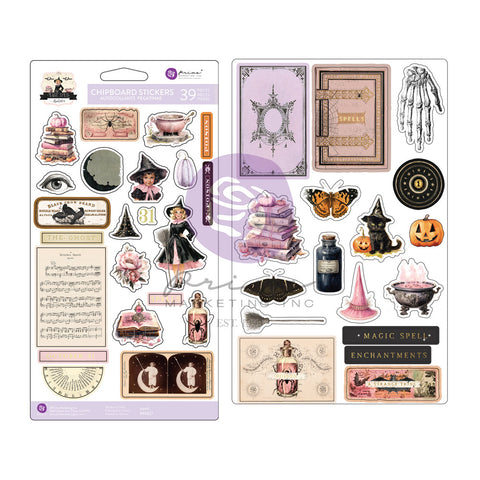 Magic Spell - Prima Marketing - Chipboard Stickers (1709)