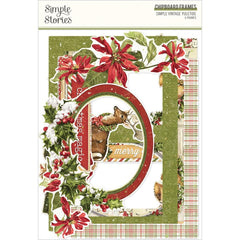 Simple Vintage Yuletide -Simple Stories - Chipboard Frames