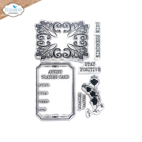 Elizabeth Craft Designs - Clear Stamps - Classic ATC (9632)