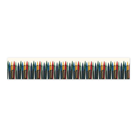 Back To School - Carta Bella - Washi Tape 30' - Coloring Time Crayons