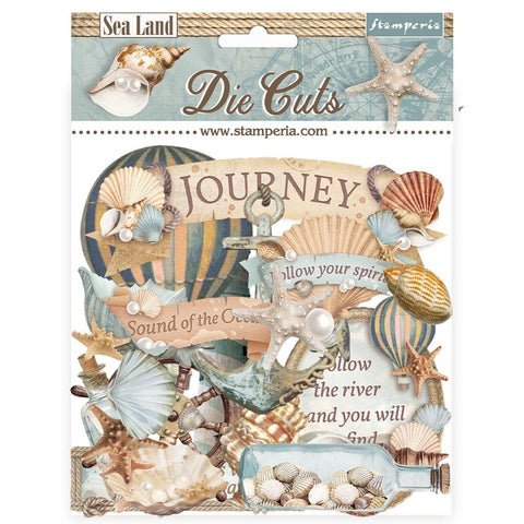 Sea Land - Stamperia - Die Cuts (3462)