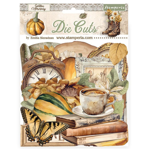 Golden Harmony - Stamperia - Die Cuts (7415)