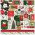 Christmas Joy - Echo Park - Cardstock Stickers 12"X12" - Elements (9124)