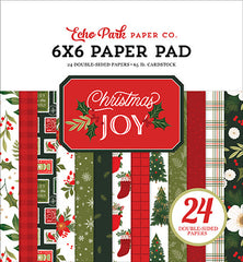 Christmas Joy - Echo Park - Double-Sided Paper Pad 6"X6" (9728)