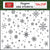 Christmas Joy - Echo Park - Stencil - Let It Snow Snowflakes (1321)