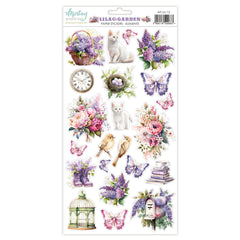 Lilac Garden - Mintay Papers - 6X12 Paper Stickers - Elements (0683)