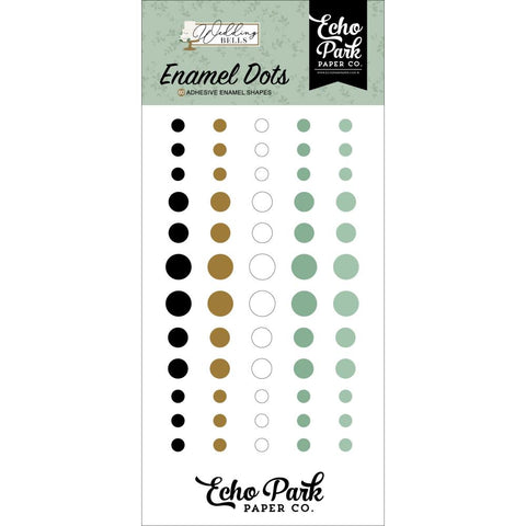 Wedding Bells - Echo Park - Enamel Dots