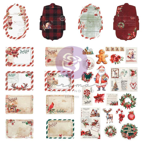 From The North Pole - Prima Marketing - Envelopes 8/Pkg (0733)