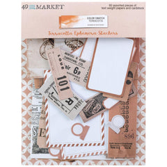 Color Swatch: Terracotta - 49 & Market - Ephemera Stackers (9871)