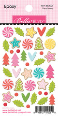 Merry Mingle - Bella Blvd - Epoxy Stickers - Very Merry