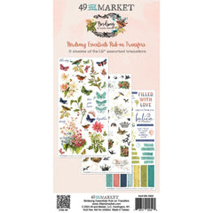 Birdsong - 49 & Market - Rub-On Transfer Set - Essentials (9505)