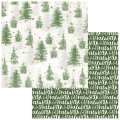 49 & Market - Evergreen Season - Double-Sided Cardstock 12"X12" - Evergreen Blessing