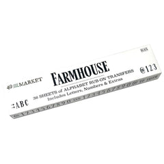 49 & Market - Rub-On Transfer - Farmhouse (9161)