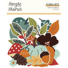 Cider & Donuts - Simple Stories - Bits & Pieces - Floral (2722)