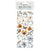 Create Happiness Secret Diary - Stamperia - Rub-ons 4"x8.5" - Flowers & Birds (3790)