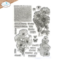 Elizabeth Craft Designs - Clear Stamp - Flowers & Nature (7072)