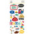 Say Cheese Tinseltown - Simple Stories - Foam Stickers 44/Pkg