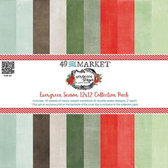 49 & Market - Evergreen Season - Collection Pack 12"X12" - Foundations (8263)