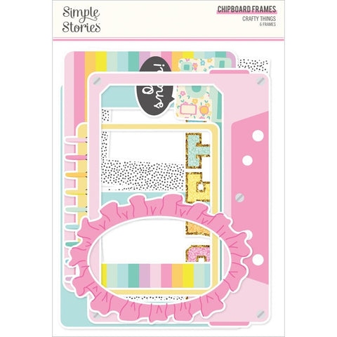 Crafty Things -Simple Stories - Chipboard Frames