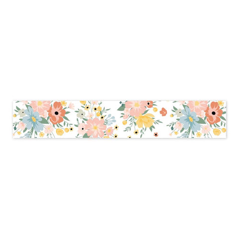 Our Happy Place - Echo Park - Washi Tape 30' - Fresh Floral Bunches