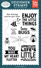 Little Things Mean A Lot - Echo Park - Clear Stamp - Friendly Bugs