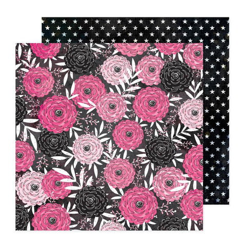 Bold & Bright - Vicki Boutin - Double-Sided Cardstock 12"X12" - Full Bloom