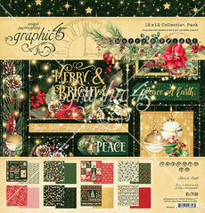 Merry & Bright - Graphic 45 - 12"x12" Collection Pack (6465)