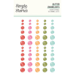 Heartstrings - Simple Stories - Glitter Enamel Dots