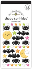 Hey Pumpkin - Doodlebug - Sprinkles Adhesive Enamel Shapes - Halloween Night (5596)