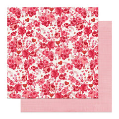 Love Notes (2025) - PhotoPlay - Double-Sided Cardstock 12"X12" - Hearts & Flowers