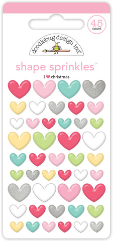 Tinsel Time - Doodlebug - Shape Sprinkles - I Heart Christmas