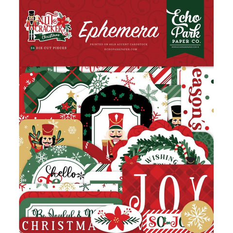 Nutcracker Christmas - Echo Park - Ephemera - Icons