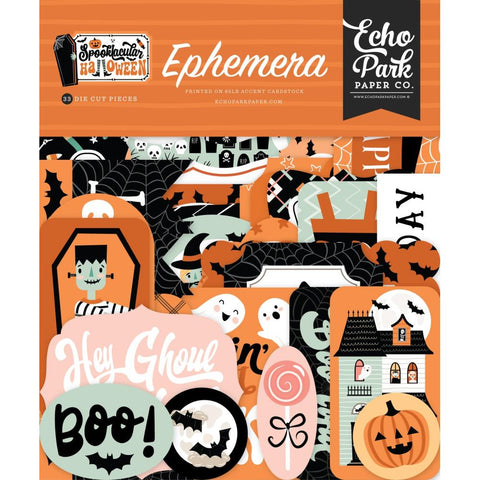 Spooktacular Halloween - Echo Park - Cardstock Ephemera - Icons