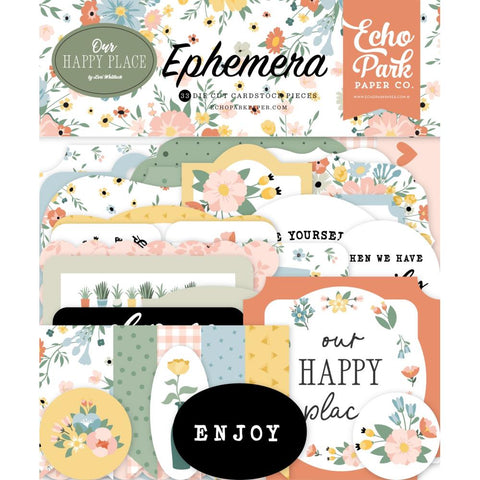 Our Happy Place - Echo Park - Ephemera - Icons